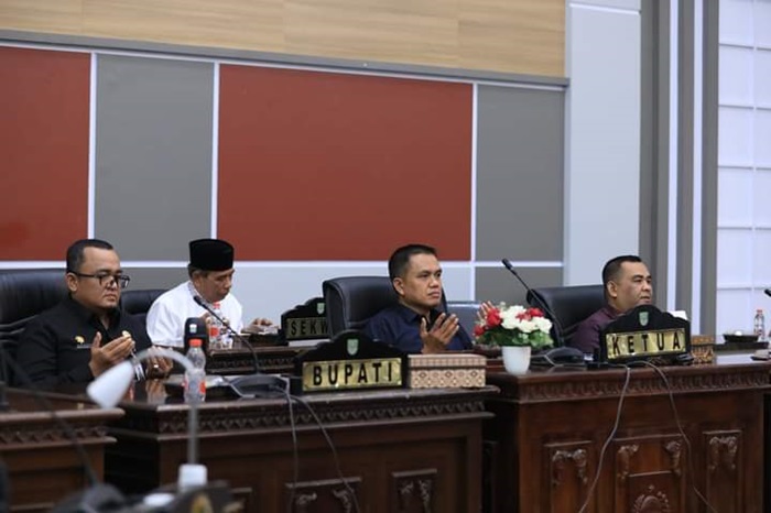 DPRD Rohul Gelar Rapat Paripurna Laporan Reses Masa Sidang ke II Tahun 2024
